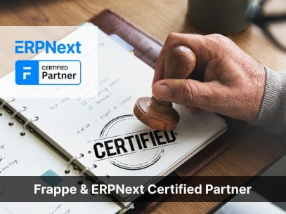 Frappe & ERPNext Certified Partner