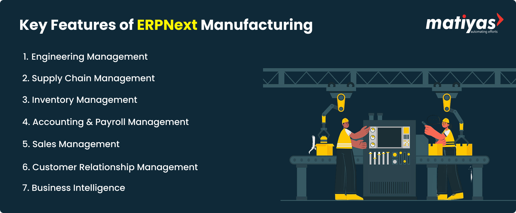 Key Features of ERPNext Manufacturing